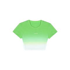 Green Dip-Dye T-Shirt - ANN ANDELMAN