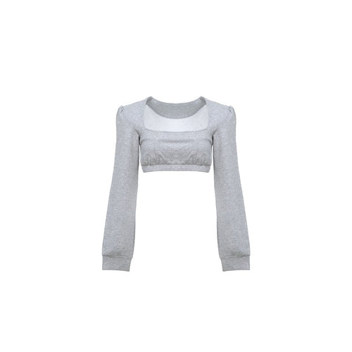 Grey Sheath Sweater - ANN ANDELMAN