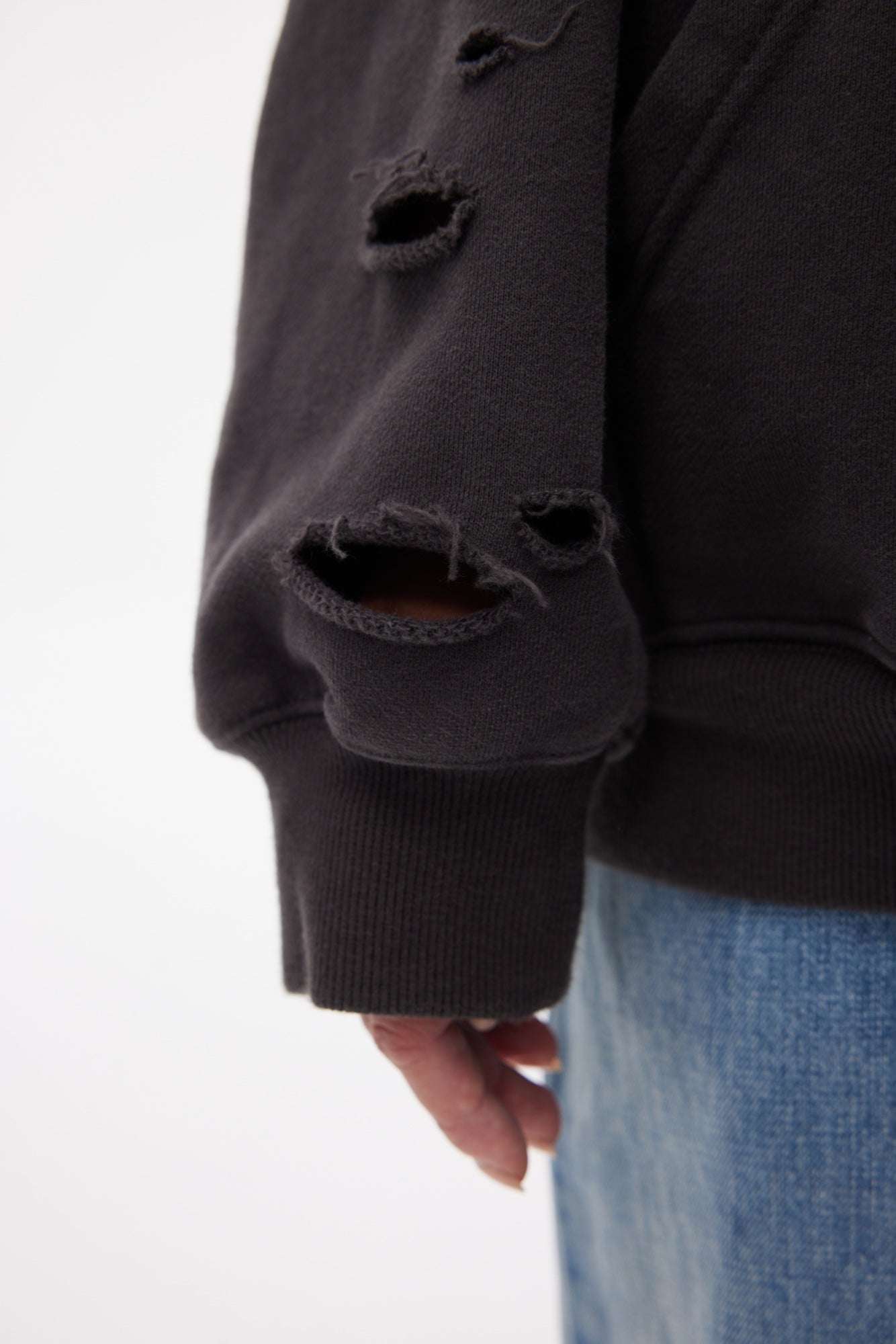 Limited Color Hoodie Grey Ann Andelman Official