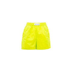 Logo Shorts Green - ANN ANDELMAN