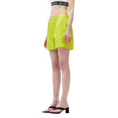 Logo Shorts Green - ANN ANDELMAN