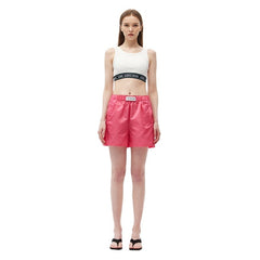 Logo Shorts Red - ANN ANDELMAN