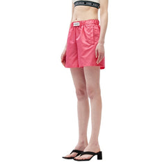 Logo Shorts Red - ANN ANDELMAN