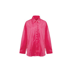 Long-Sleeved Sun Protection Shirt Red - ANN ANDELMAN