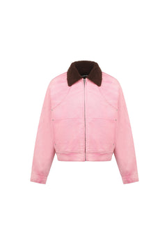 Pink Denim Jacket - ANN ANDELMAN