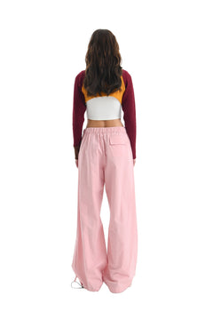 Pink Paratrooper Pants - ANN ANDELMAN