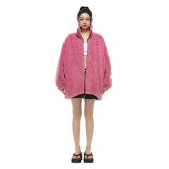 Pink Teddy Coat - ANN ANDELMAN