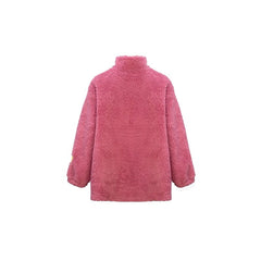 Pink Teddy Coat - ANN ANDELMAN