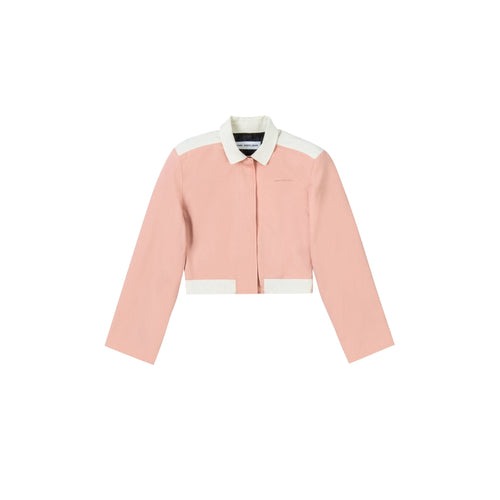 Pink Work Jacket - ANN ANDELMAN