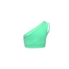 Plunging Neckline Bustier Green - ANN ANDELMAN