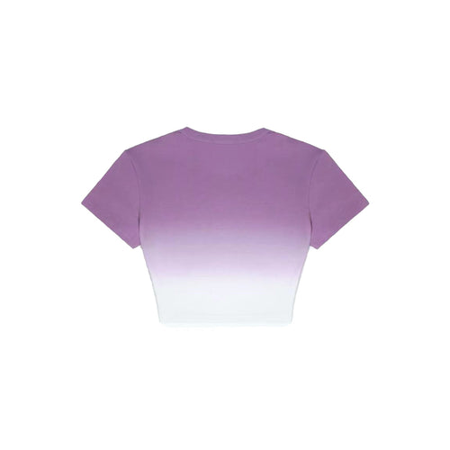 Purple Dip-Dye T-Shirt - ANN ANDELMAN