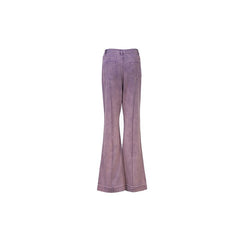 Purple Flared Jeans - ANN ANDELMAN