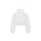 Short Down Jacket White - ANN ANDELMAN