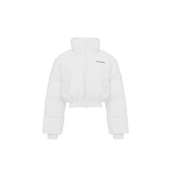 Short Down Jacket White - ANN ANDELMAN