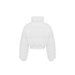 Short Down Jacket White - ANN ANDELMAN
