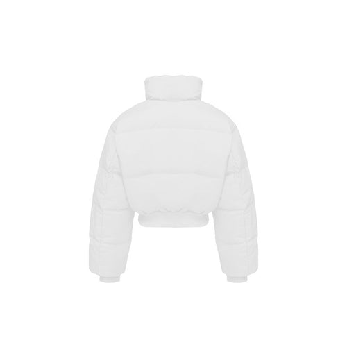 Short Down Jacket White - ANN ANDELMAN