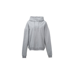 Strapless pullover long-sleeved Hoodie Gray - ANN ANDELMAN