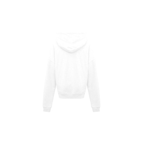 Strapless pullover long-sleeved Hoodie White - ANN ANDELMAN