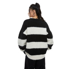 Striped Logo Sweater - ANN ANDELMAN