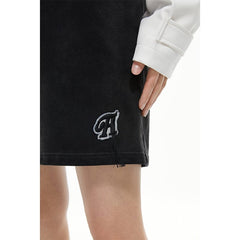 Tassel A Line Badge Shorts - ANN ANDELMAN