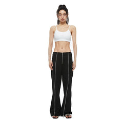 Three-Zip Trousers - ANN ANDELMAN