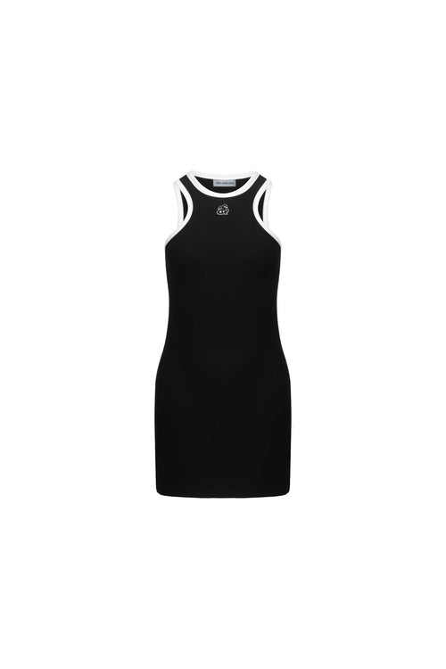 Vest Dress Black - ANN ANDELMAN
