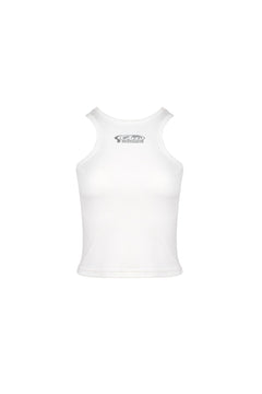 White Irregular Vest - ANN ANDELMAN