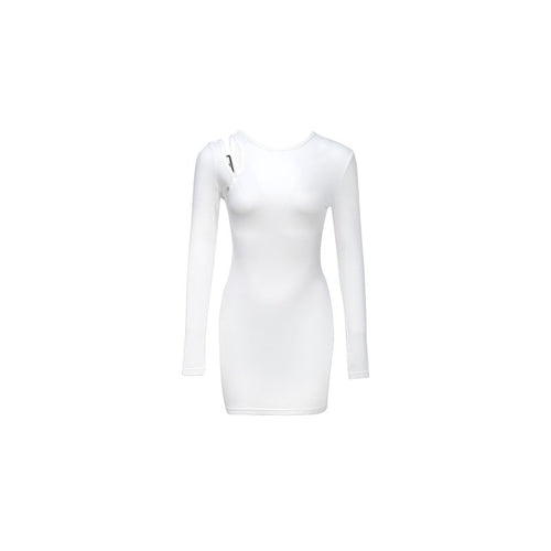 White Long Strapless Long Dress - ANN ANDELMAN