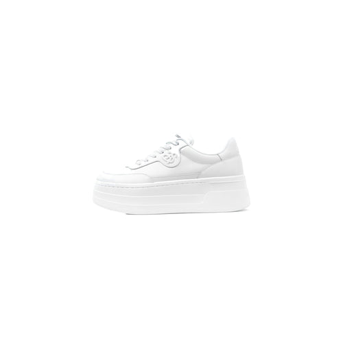 White Platform Sneaker - ANN ANDELMAN
