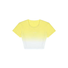 Yellow Dip-Dye T-Shirt - ANN ANDELMAN