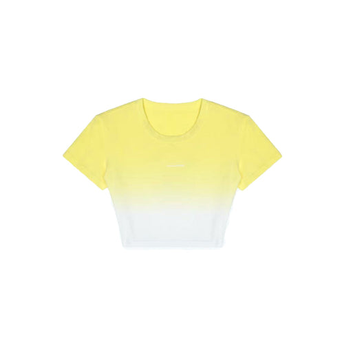 Yellow Dip-Dye T-Shirt - ANN ANDELMAN