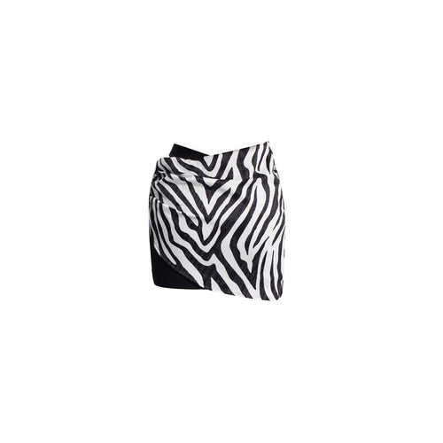 Zebra Print Skirt - ANN ANDELMAN